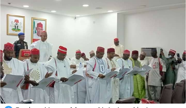 Gwamnan Kano Ya Rantsar Da Sabbin Kwamishinoni