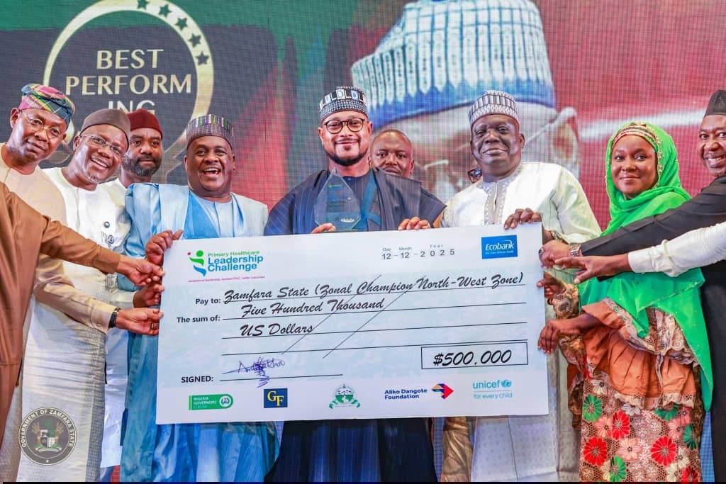 Zamfara Ce Ta Ɗaya A Yankin Arewa Maso Yamma A Fannin Cibiyoyin Kula Da Lafiya A Matakin Farko