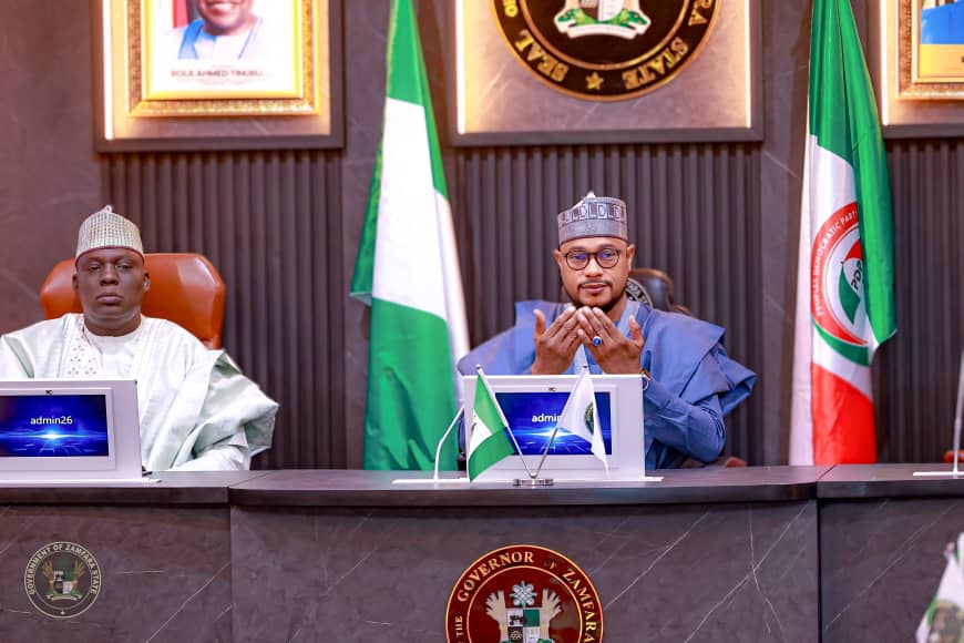 Gwamna Dauda Lawal Ya Jagoranci Zaman Majalisar Zartarwa Ta 58 A Zamfara